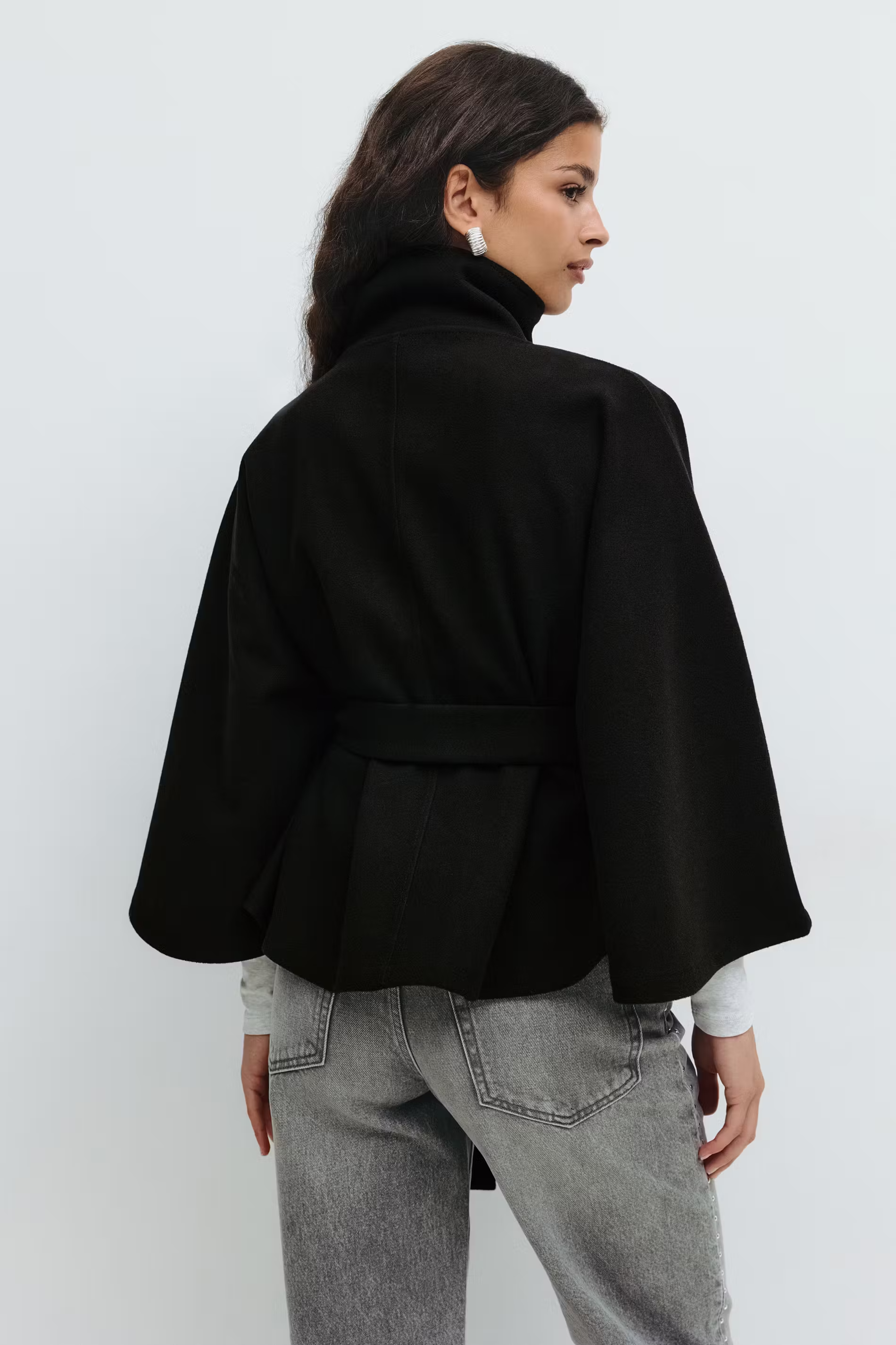 Women's Faux Leather Biker Jacket with Slim Fit | R&B