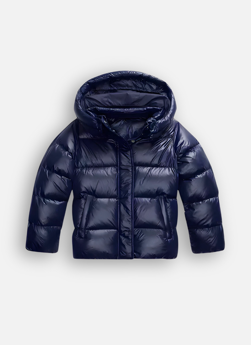 Women's Oversized Cotton Puffer Jacket with Hood | R&B