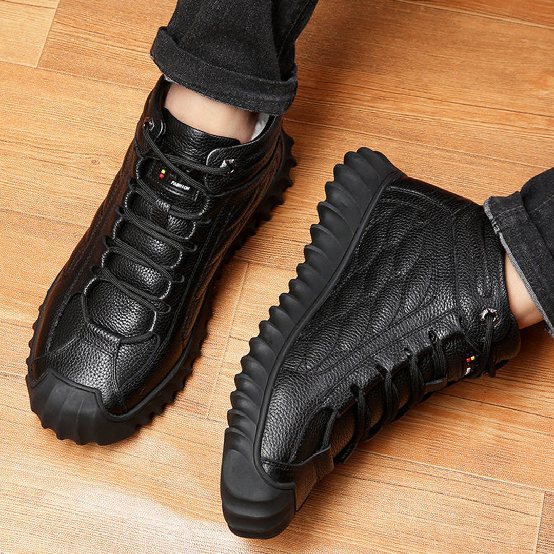 Men's Winter Sneakers with Warm Lining and Non Slip Sole | R&B