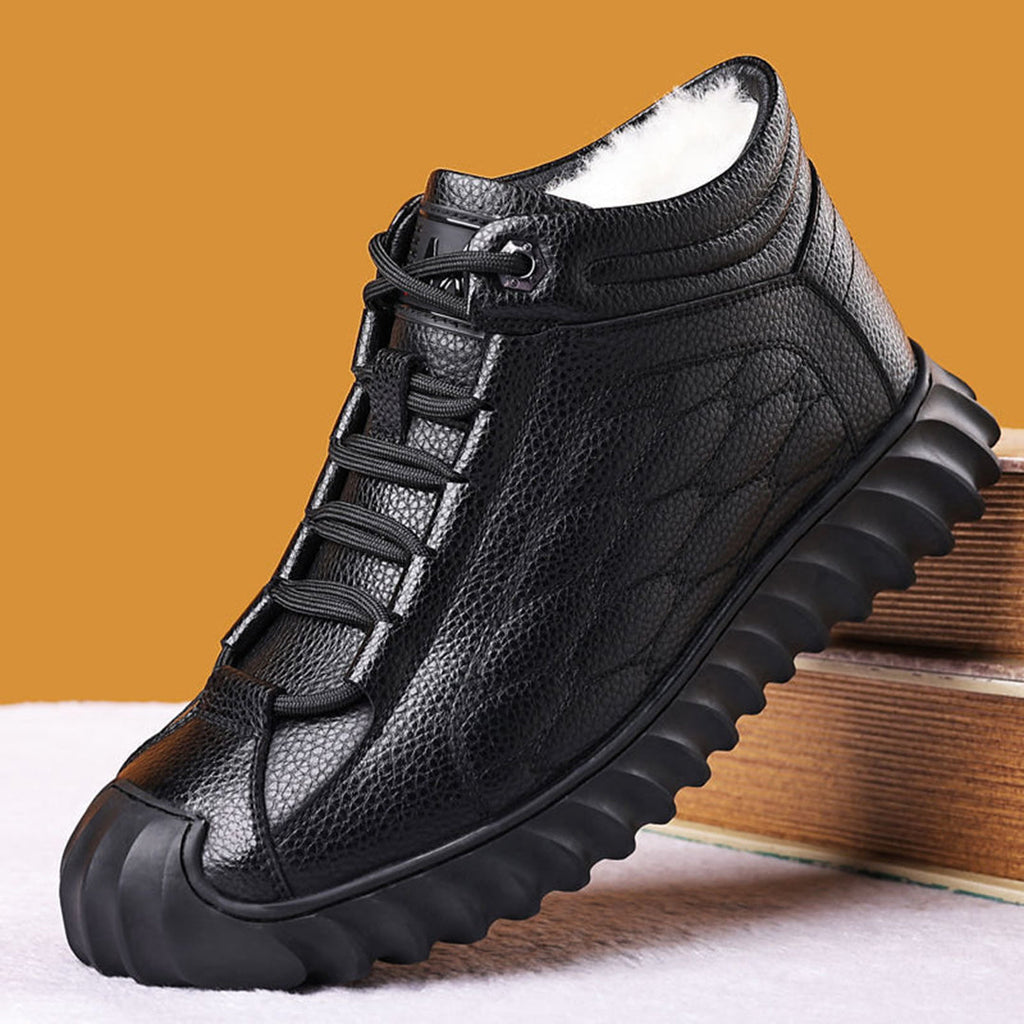 Men's Winter Sneakers with Warm Lining and Non Slip Sole | R&B