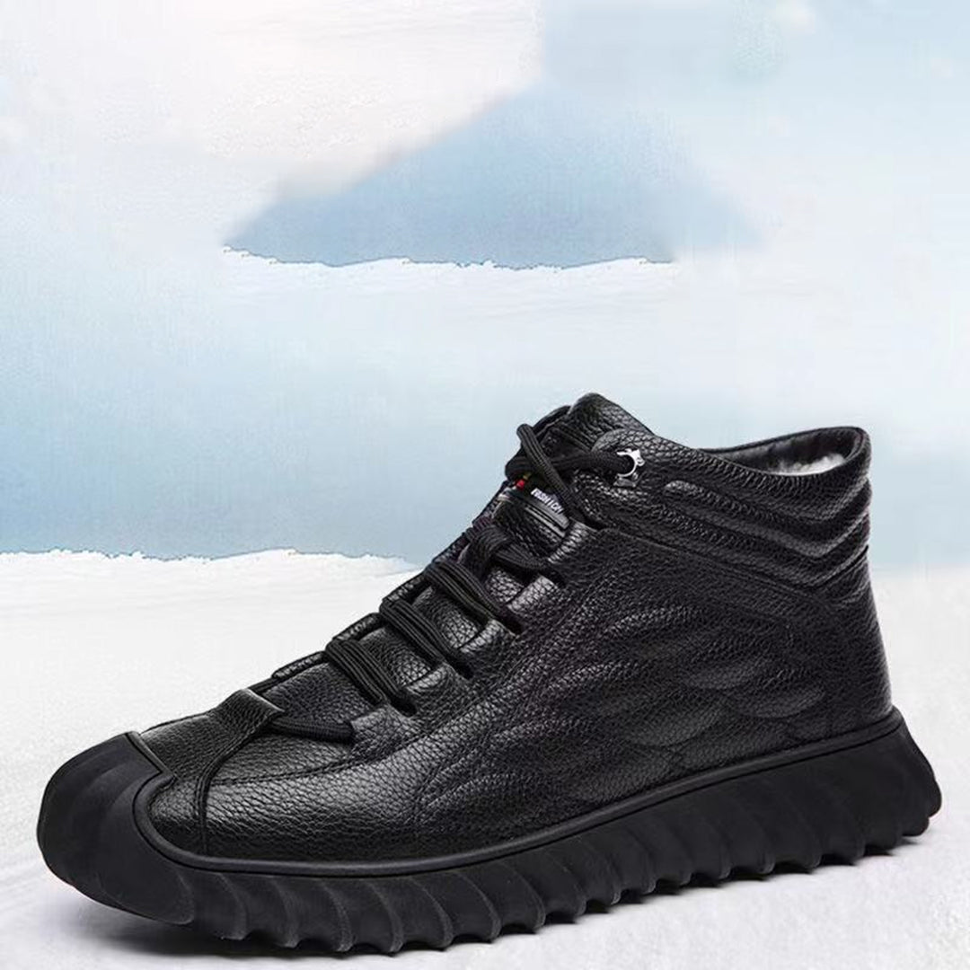 Men's Winter Sneakers with Warm Lining and Non Slip Sole | R&B