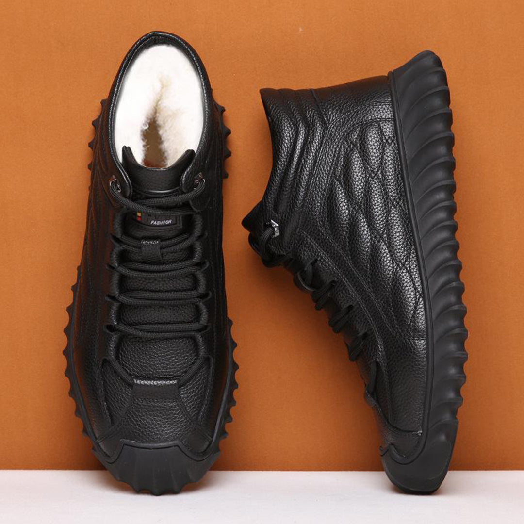 Men's Winter Sneakers with Warm Lining and Non Slip Sole | R&B