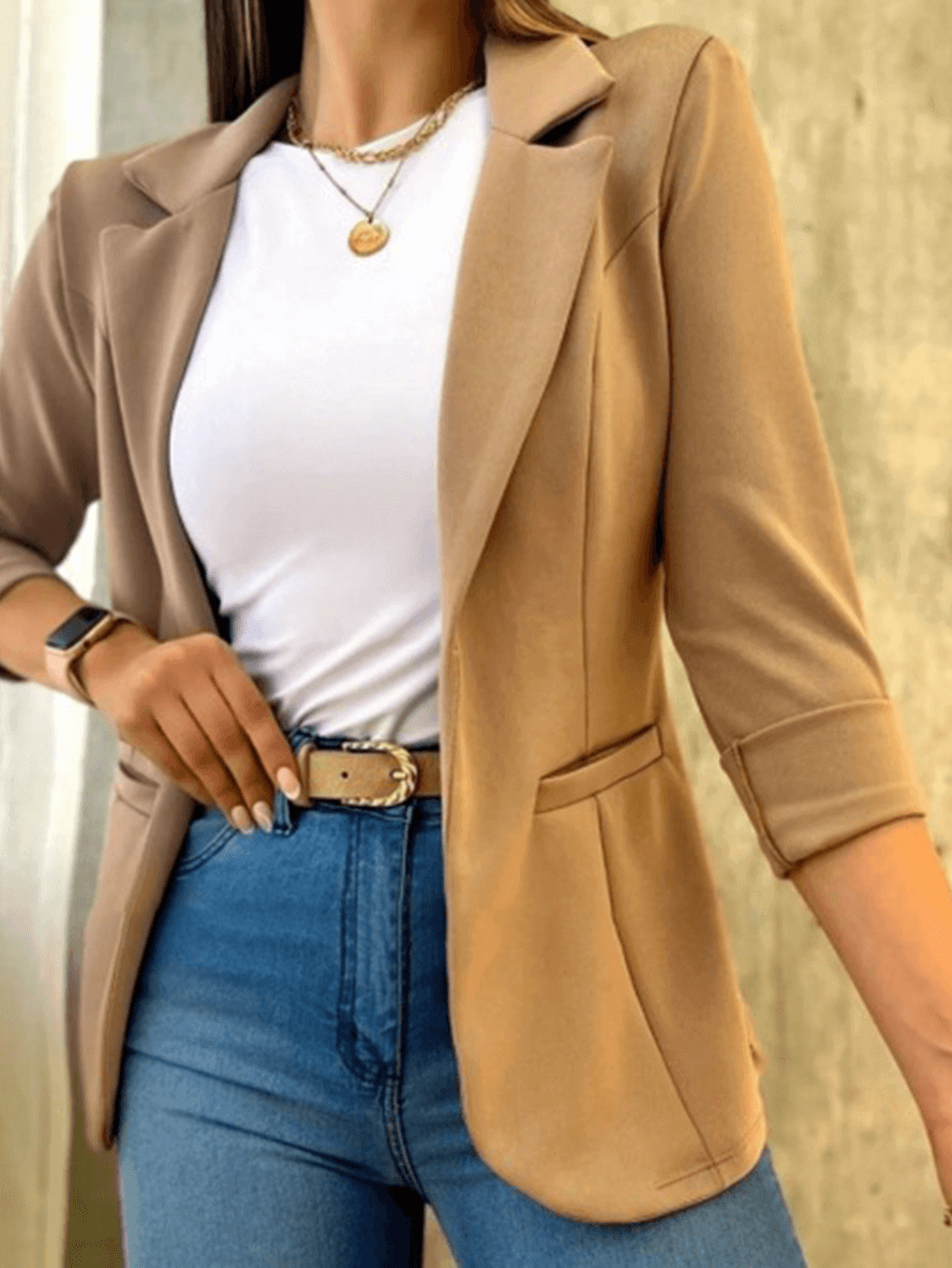 Blazer Women’s Tailored Fit with Open Front - Image 5