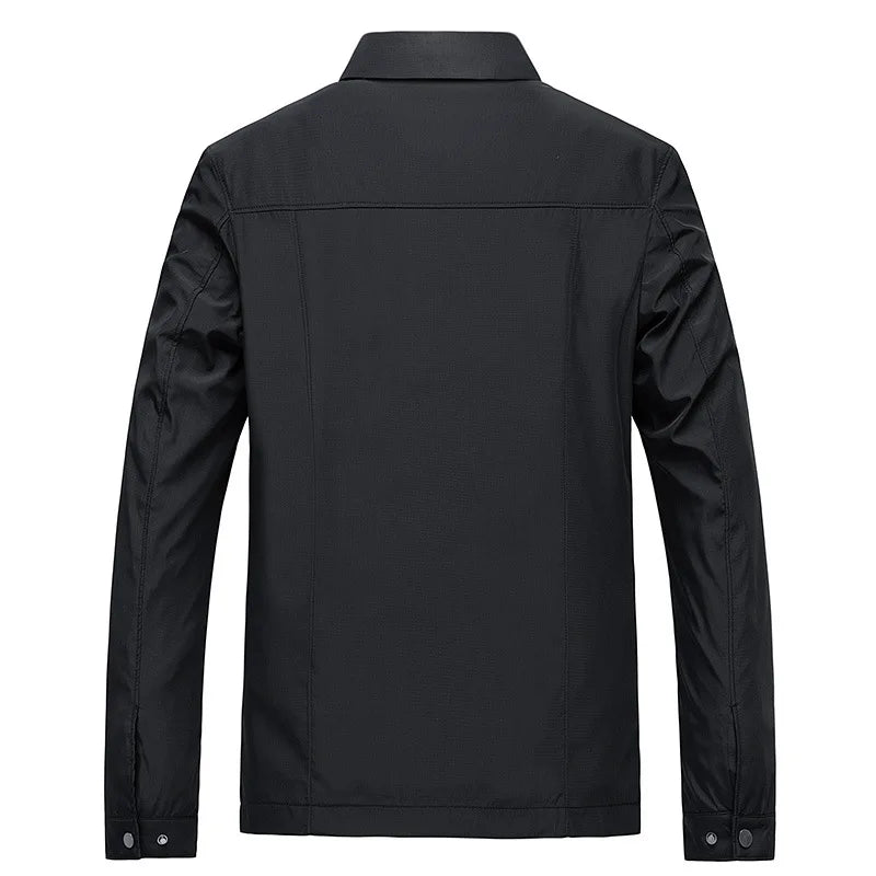 Men's Casual Everyday Jacket with Classic Collar | R&B