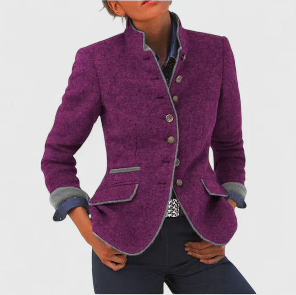 Blazer Women's Tailored Fit with Button Closure - Image 1