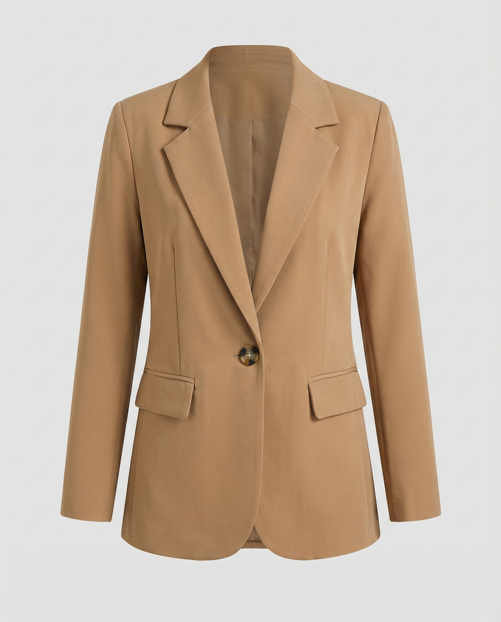 Blazer Women's Tailored Fit with Single Button Closure - Image 5