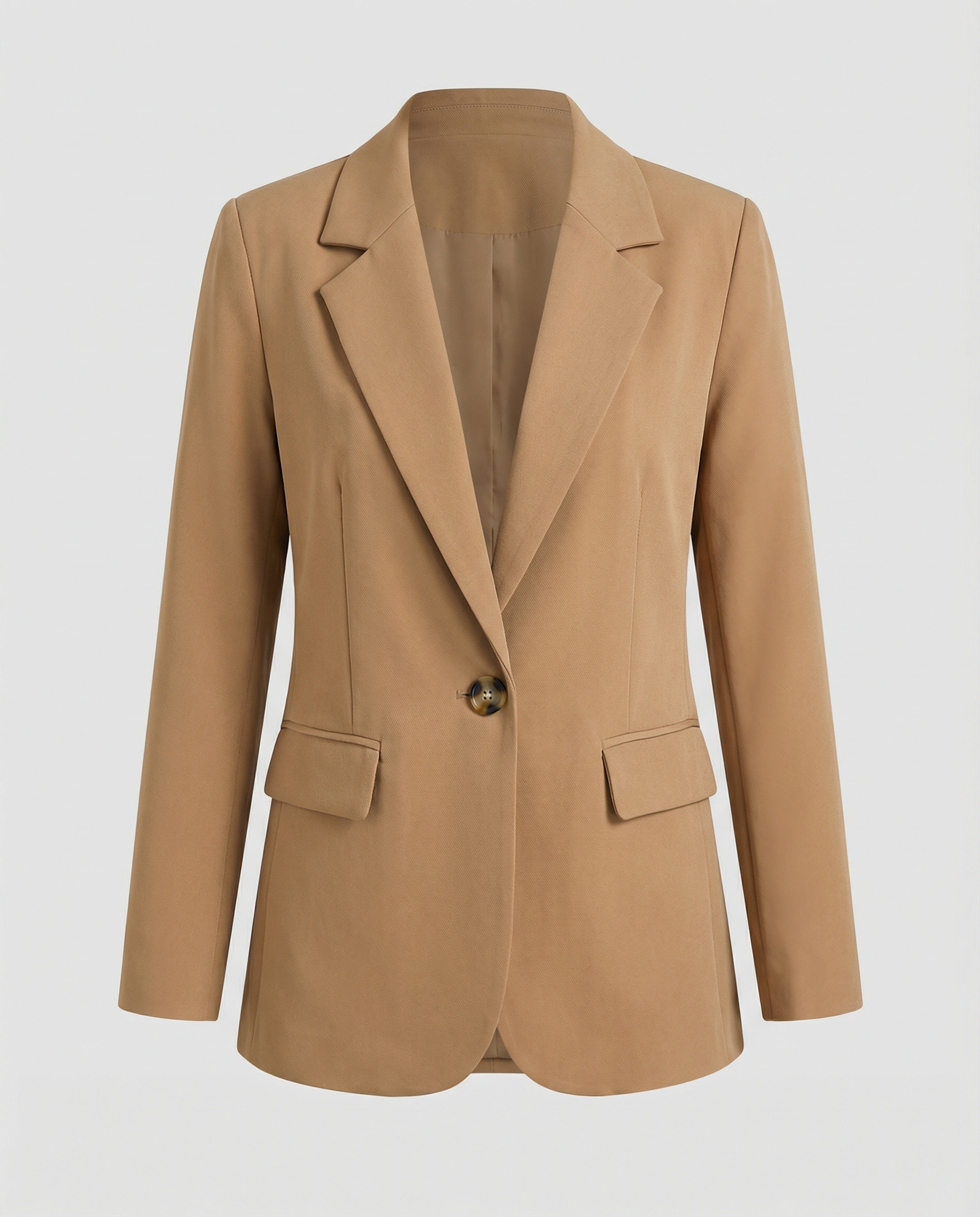 Blazer Women's Tailored Fit with Single Button Closure - Image 5