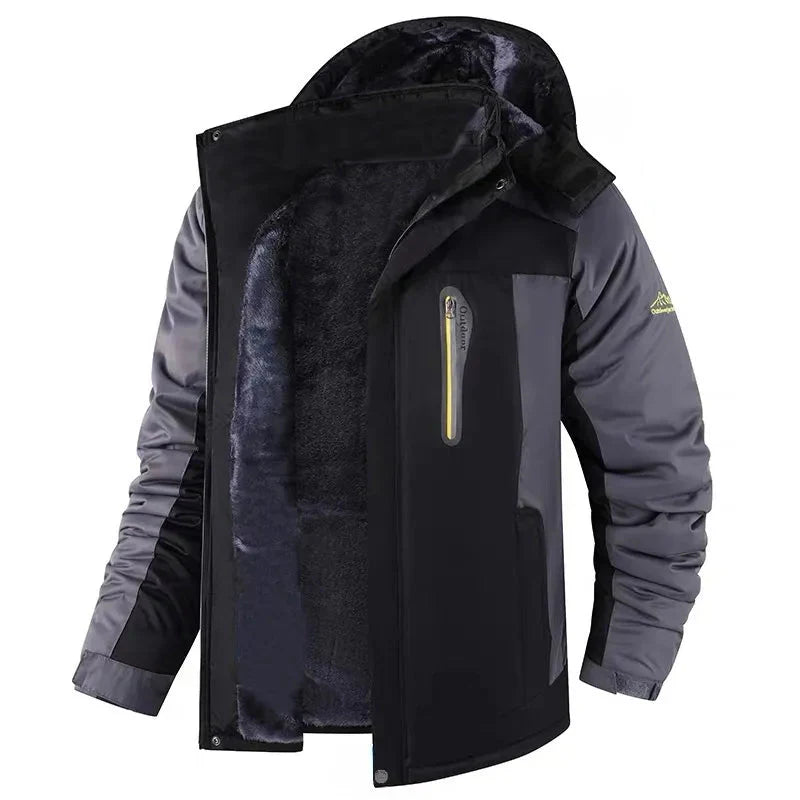 Men's Outdoor Jacket with Warm Lining | R&B