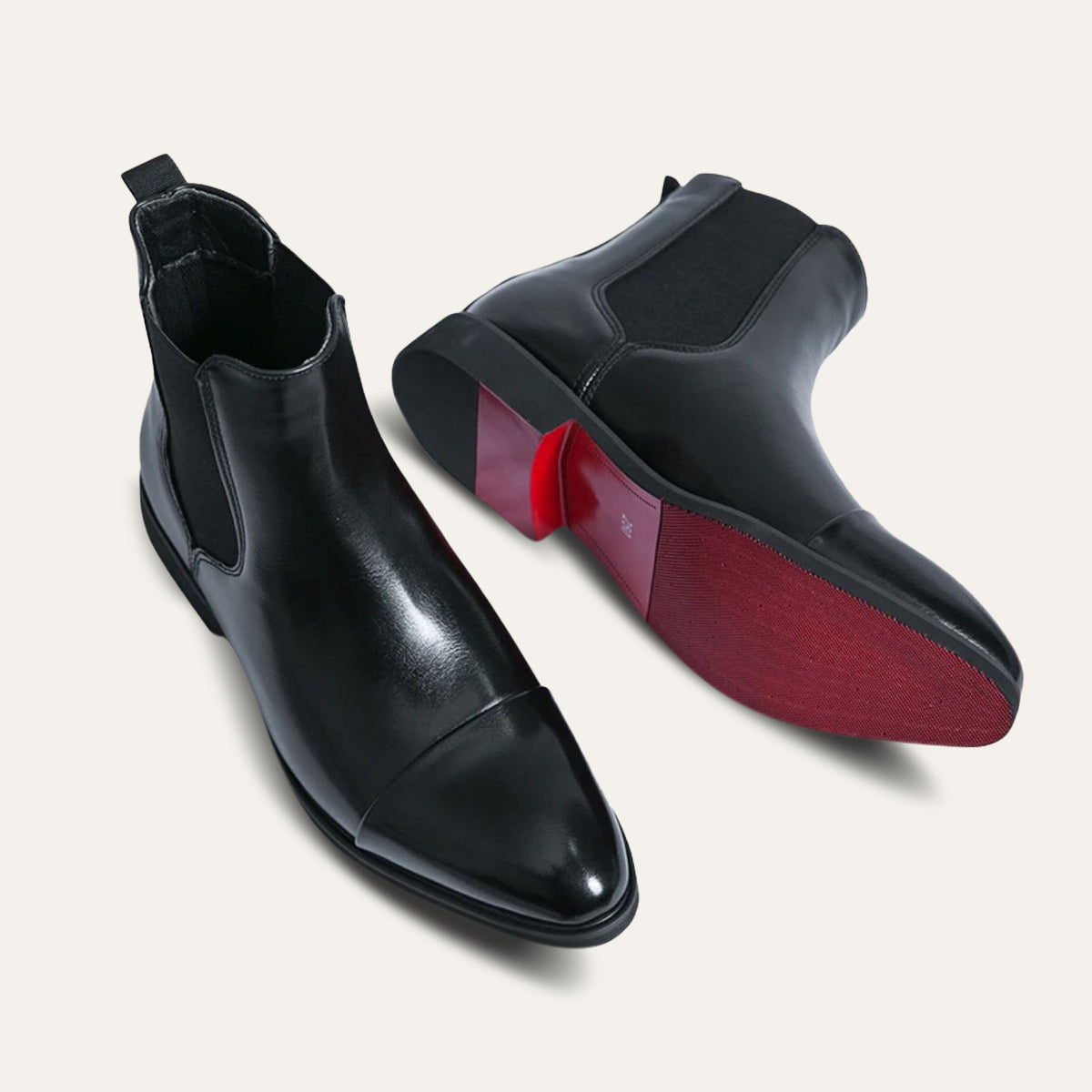 Men's Premium Chelsea Boots with Classic Leather Design | R&B